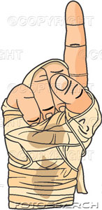 No 1 finger