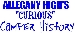 Curious History header