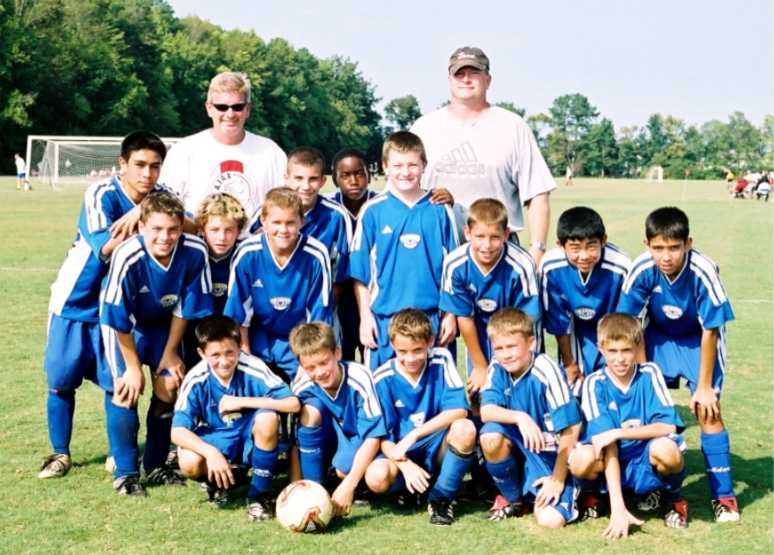 SAC U12 Fall 2002 Team