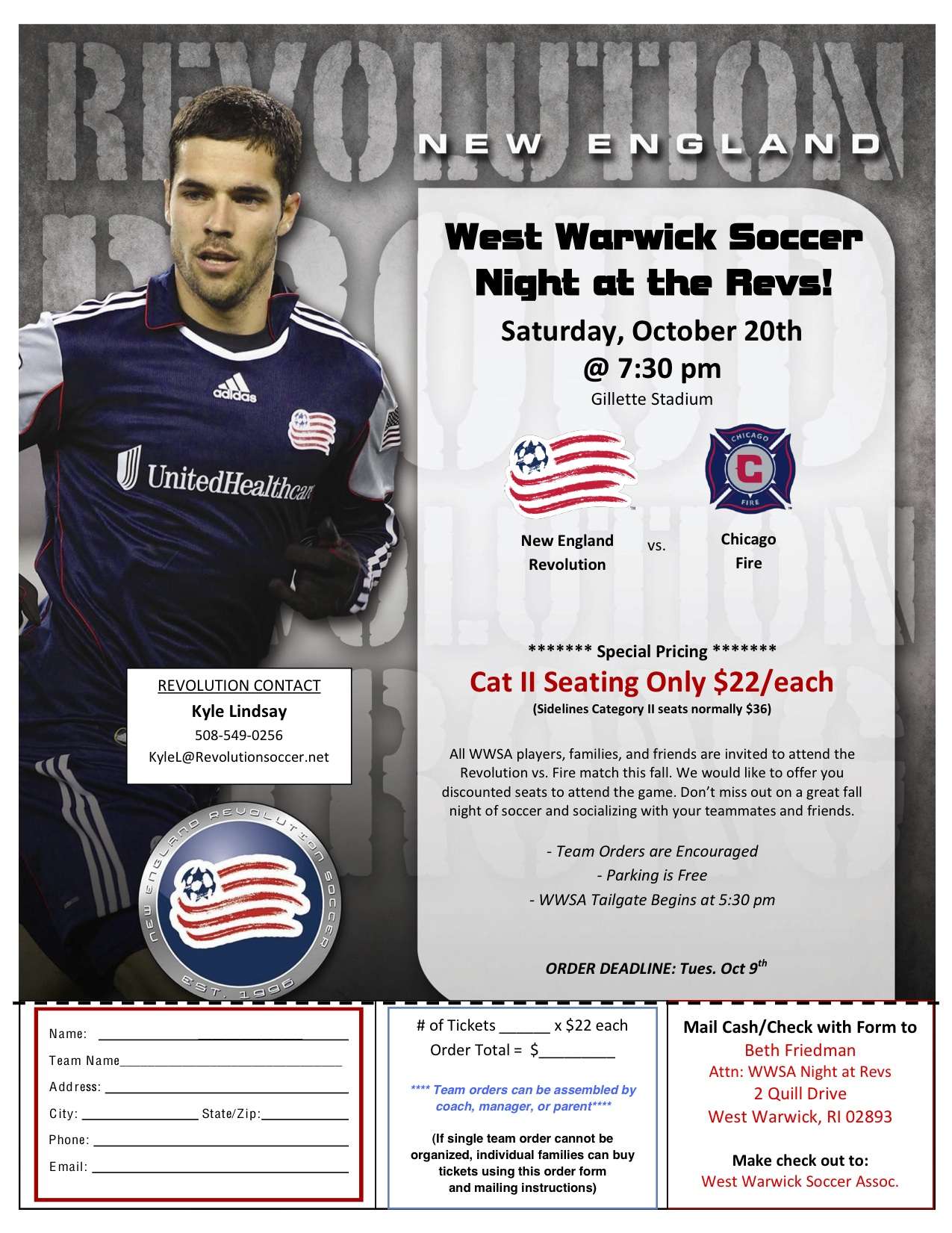 WWSA Night at the REVS