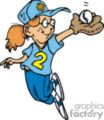 softball girl