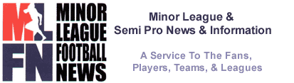 Minor League Football News