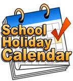 School Holiday Calendar