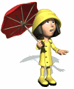 Girl Checking Weather