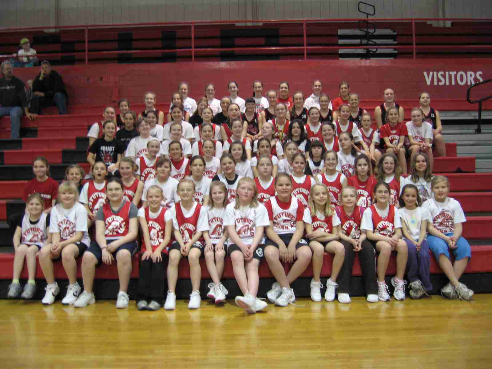 FLK Girls at March 2008 Pizza Party