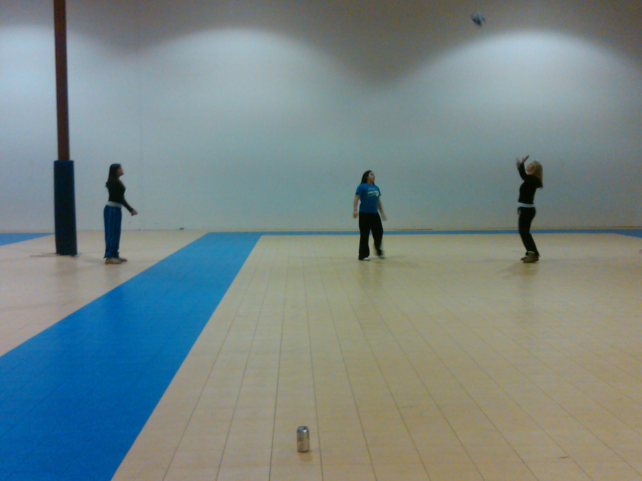 Laying the floor night!