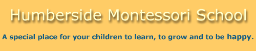 Sponsor - Humberside Montessori