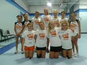 2012 Junior High Cheerleaders