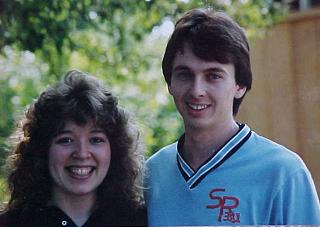 Matt and Lisa in 1989