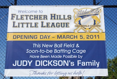 field banner