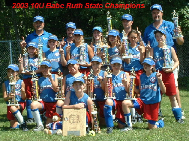 2003 Babe Ruth State Champions