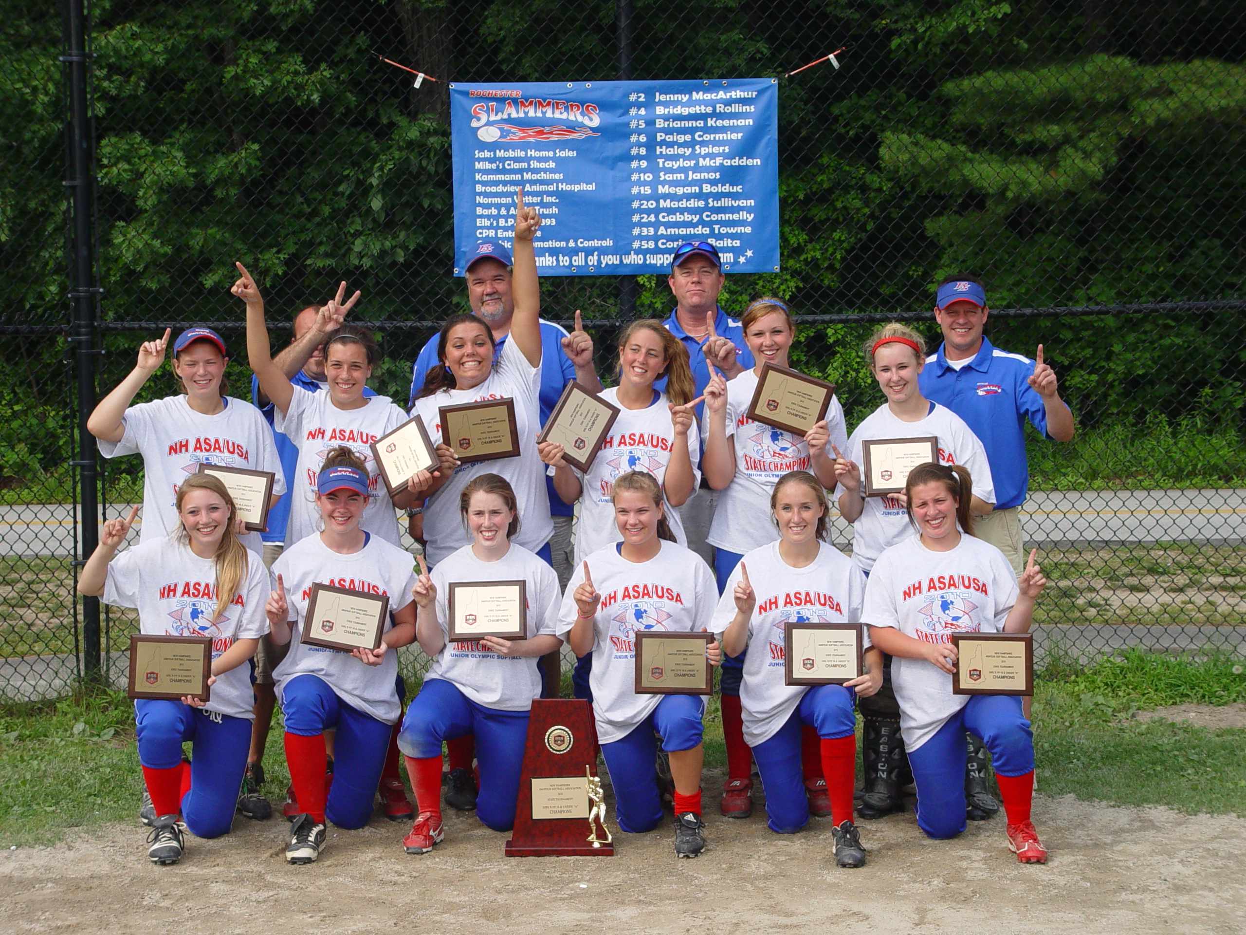 2010 16U State Champions