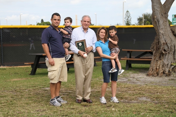 Delgado Family with Mayor