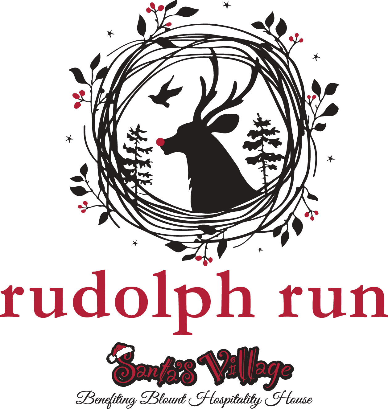 Rudolph Run 2024 Logo