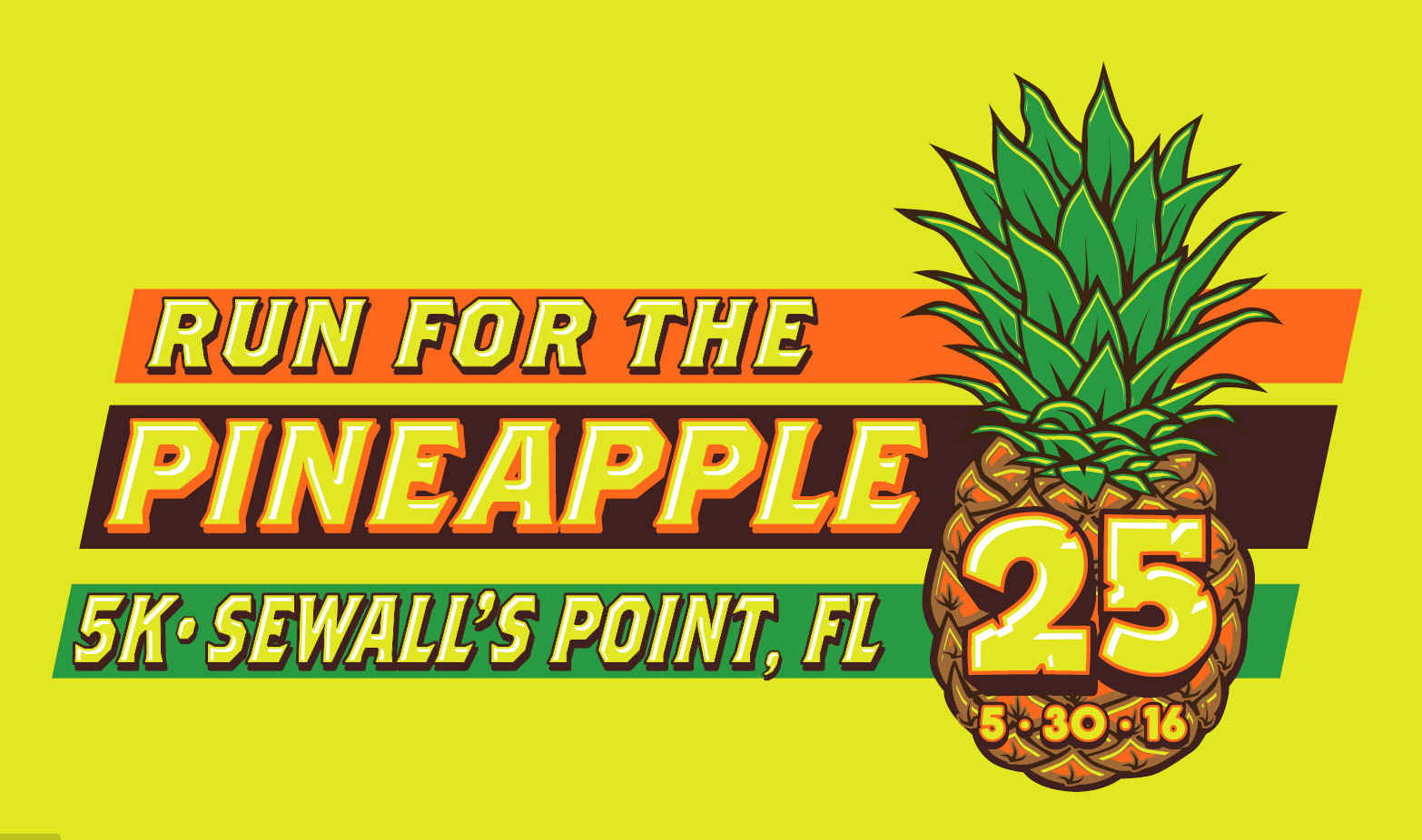 Run for the Pineapple 5K 2016 (SOLD OUT) Sewall's Point, FL 2016