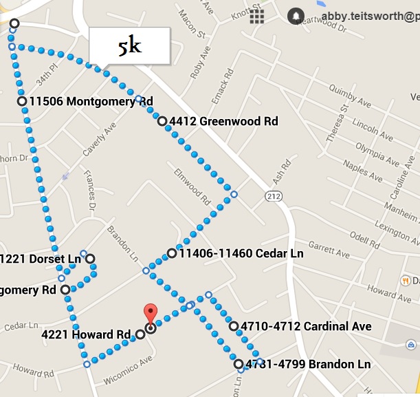 Beltsville Academy Mushala 5K Race Maryland Running