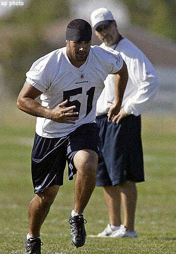 Lofa sprints in Training Camp