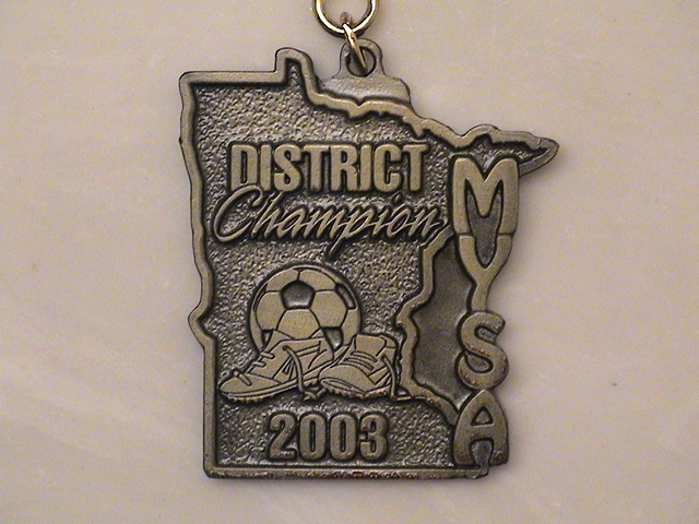 MYSA Champs Medal