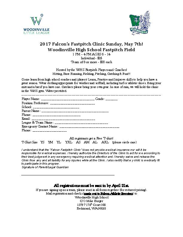 LL Clinic Registration 2017