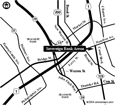 Soverign Bank Map