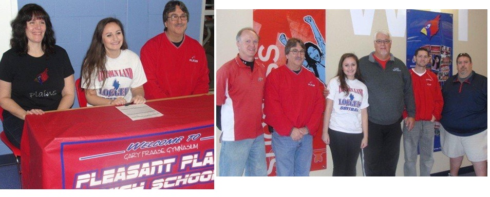 Emily Taylor college signing