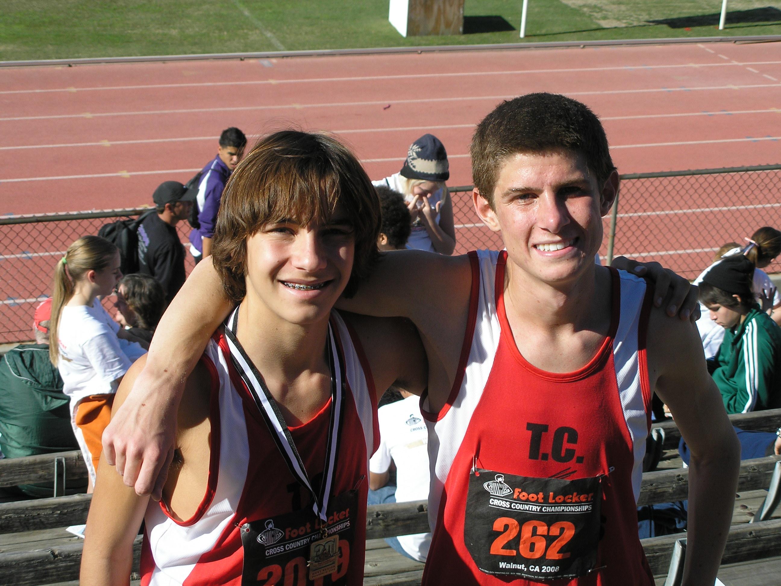 Josh and Mike at 08 Footlocker