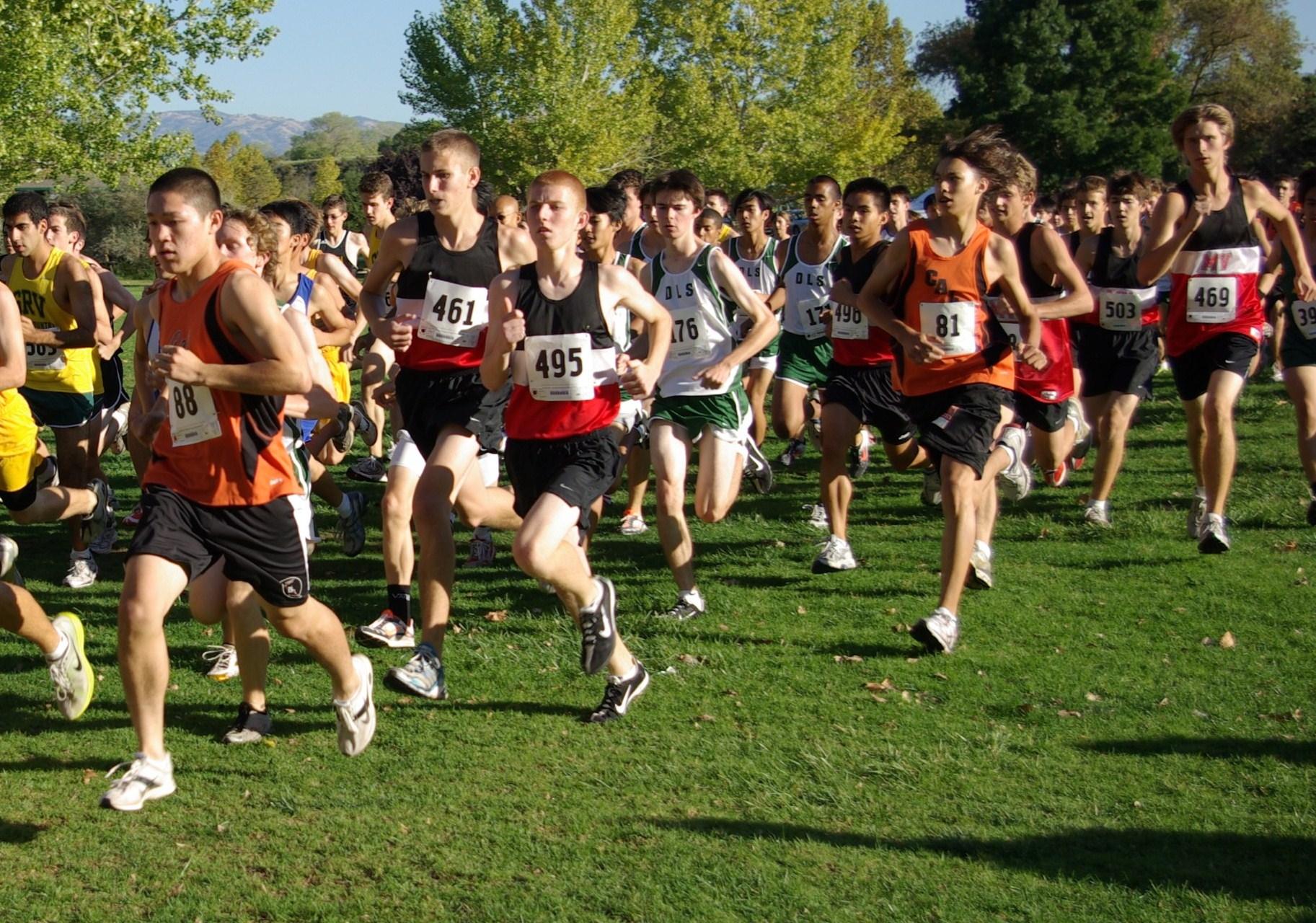 2009 JV Boys race at EBAL 2