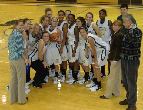 Carolyn 1000th career point