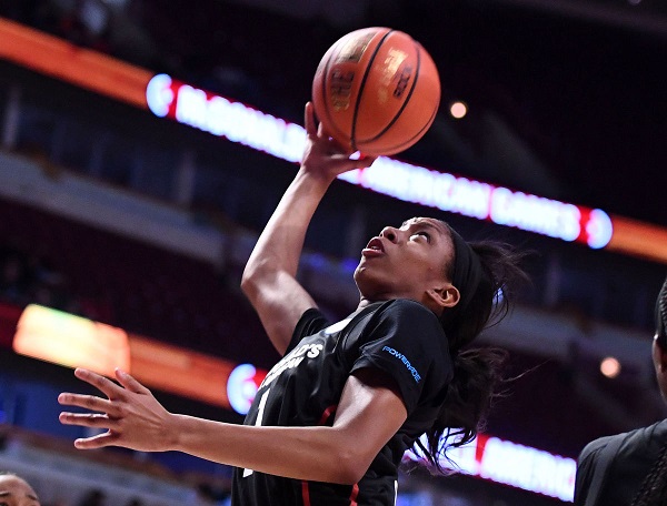 Mikayla McD All American game photo