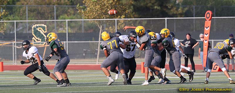 JV Offense In Action