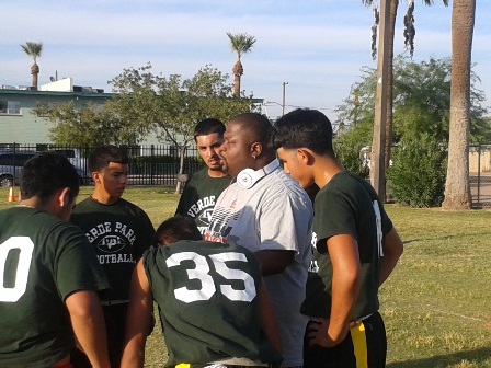2012 FB Rodney huddle v Maya 1
