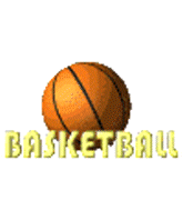 Basketball Logo WORDs on Ball 165