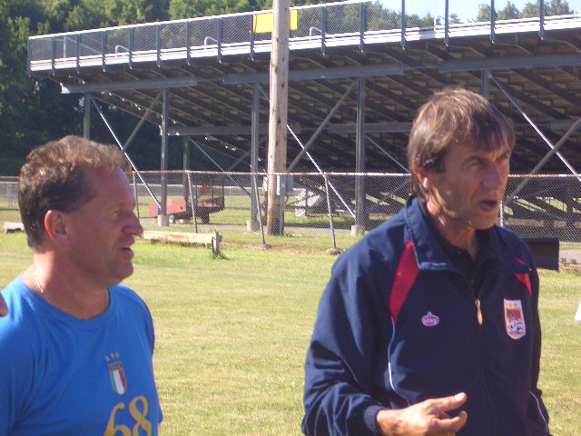 Instructors Joe and Bora