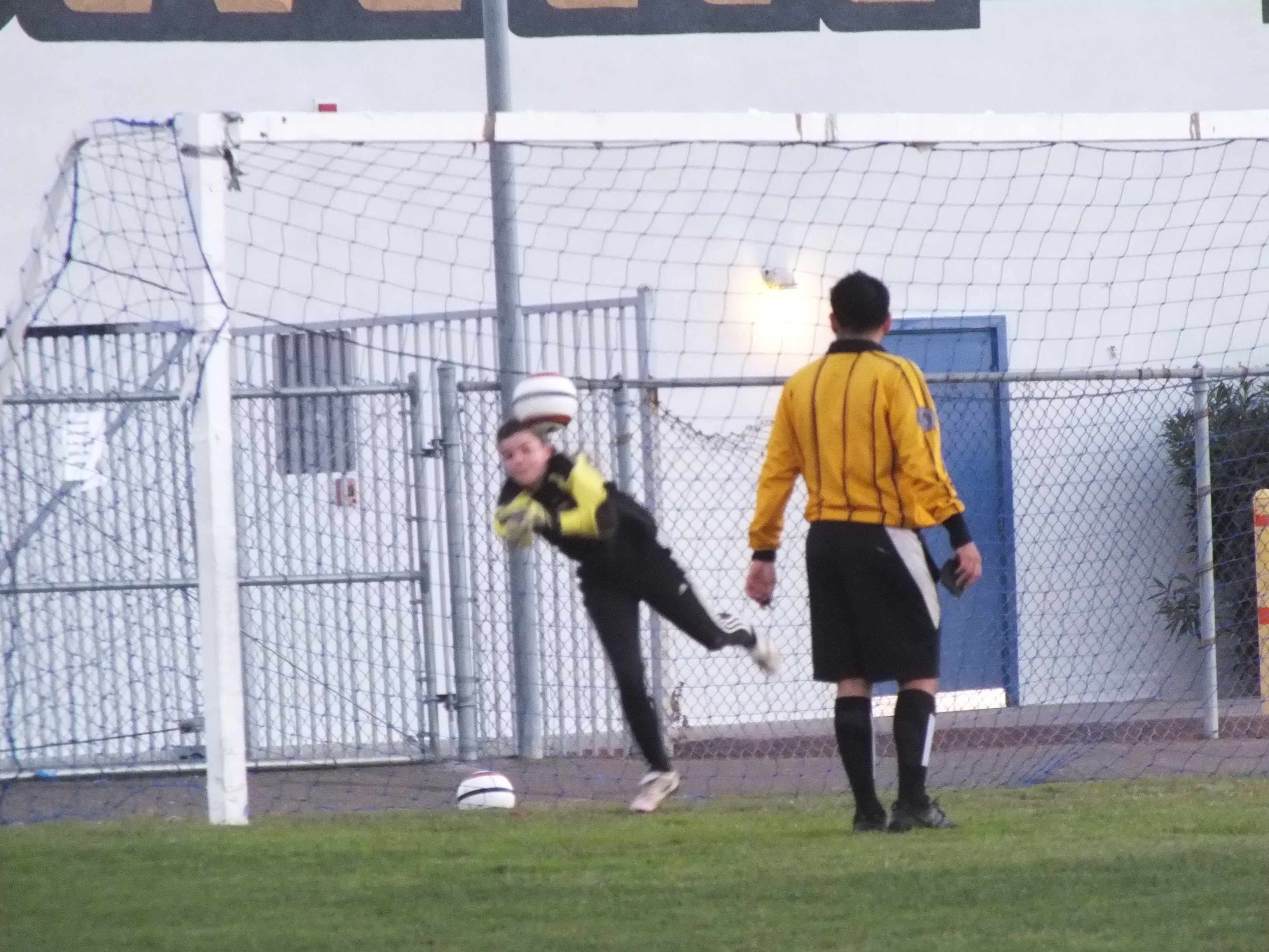 Barons Jessica Saves PK
