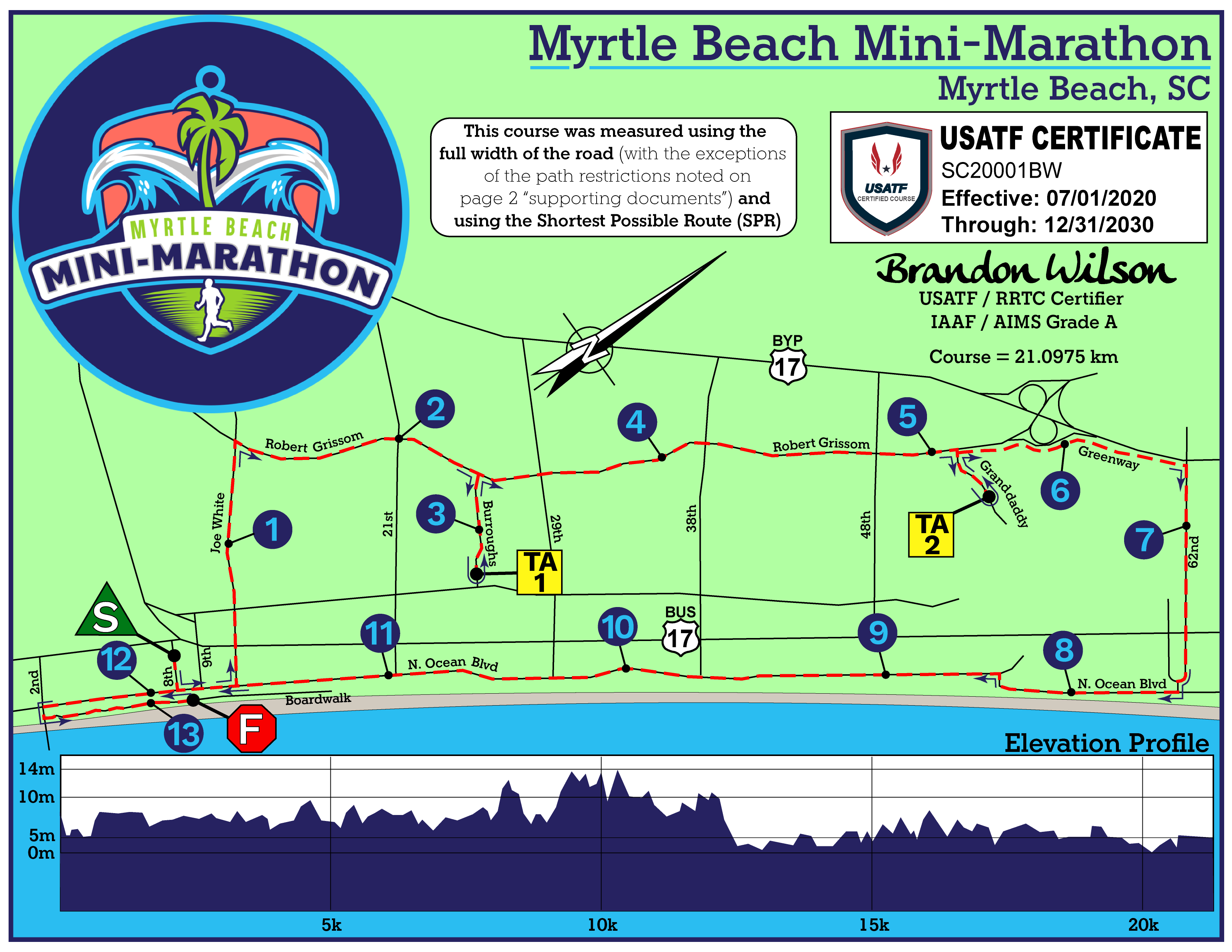 2020 Myrtle Beach Mini Marathon, Coastal 5K & Doggie Dash Myrtle
