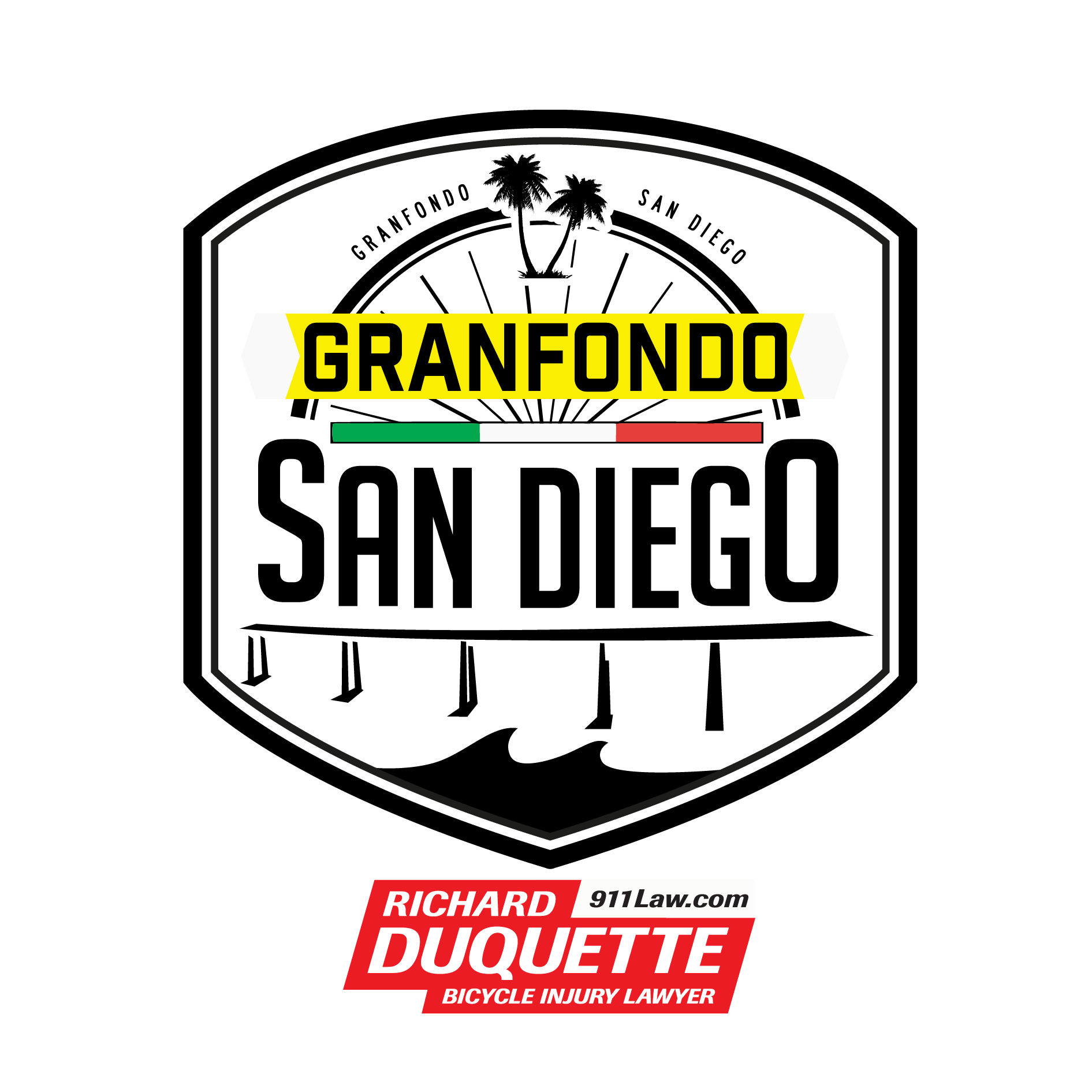 2025 Granfondo San Diego logo