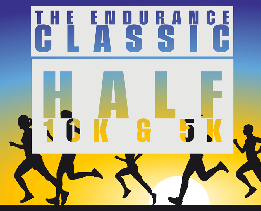 The NJ Endurance Classic Half Marathon, 10k, 5k logo