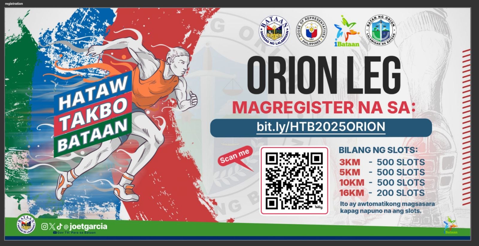 Hataw Takbo Bataan 2025 (Orion Leg) - Orion, Bataan 2025