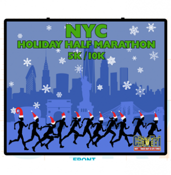 NYC Holiday Half, 10k, 5k @ Fort Hamilton 2024 logo