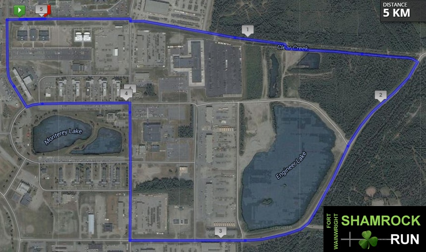 Fort Wainwright Shamrock Run Fort Wainwright, AK 2017 ACTIVE