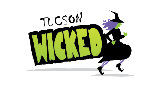 Tucson Wicked Half Marathon, 10K, 5K and Spooky Sprin logo