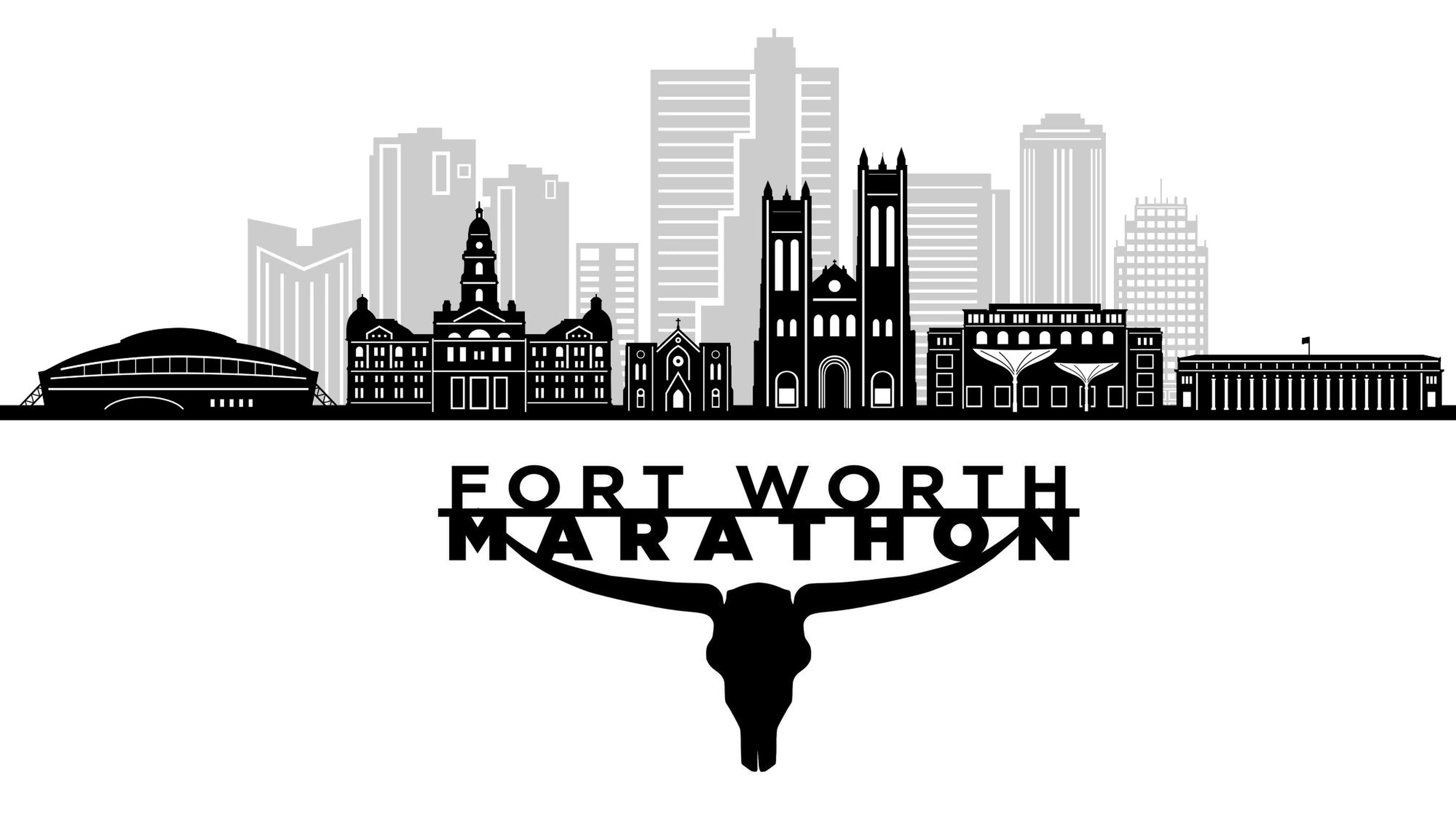 2025 Fort Worth Marathon, 20 Mile Race, Half Marathon, 10K, & 5K logo
