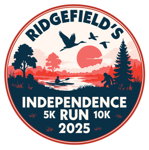 Ridgefield's Independence 5k/10k logo