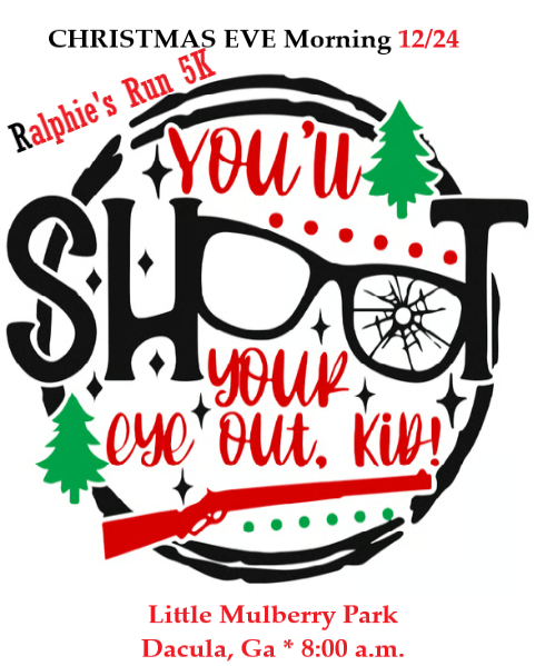 A Christmas Story 5K - Ralphies Run logo