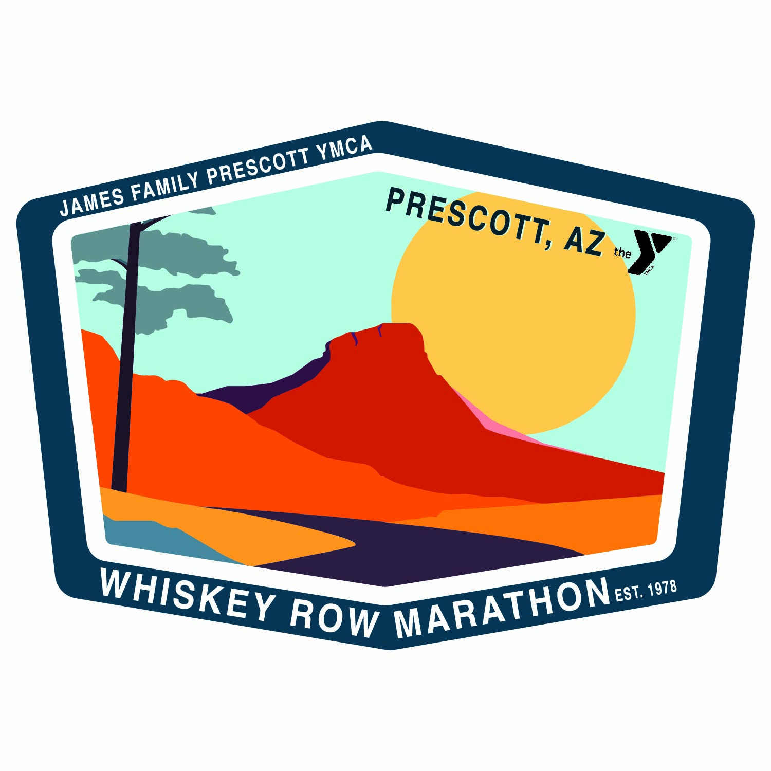 48th Annual Whiskey Row Marathon logo