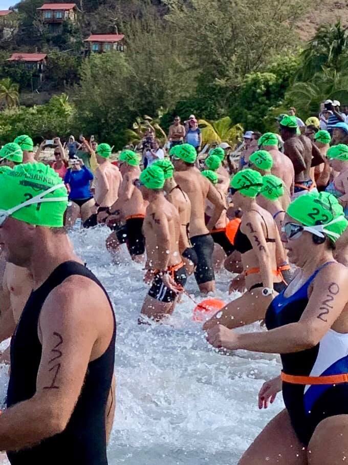 Nevis to St Kitts Cross Channel Swim 2022 Oualie Beach, St James 2022