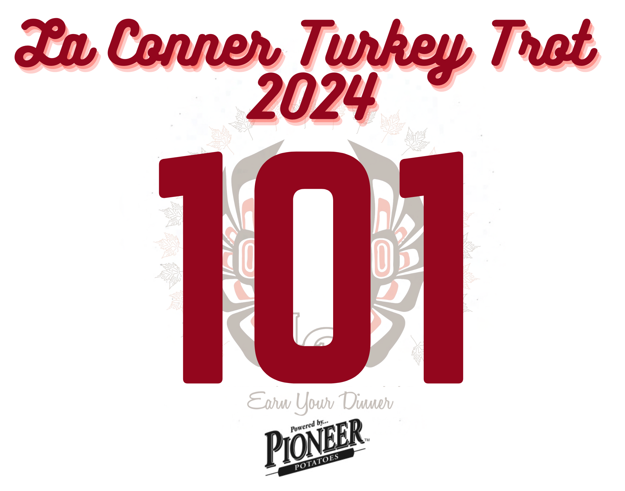 La Conner Turkey Trot 2024 - FUN RUN Logo