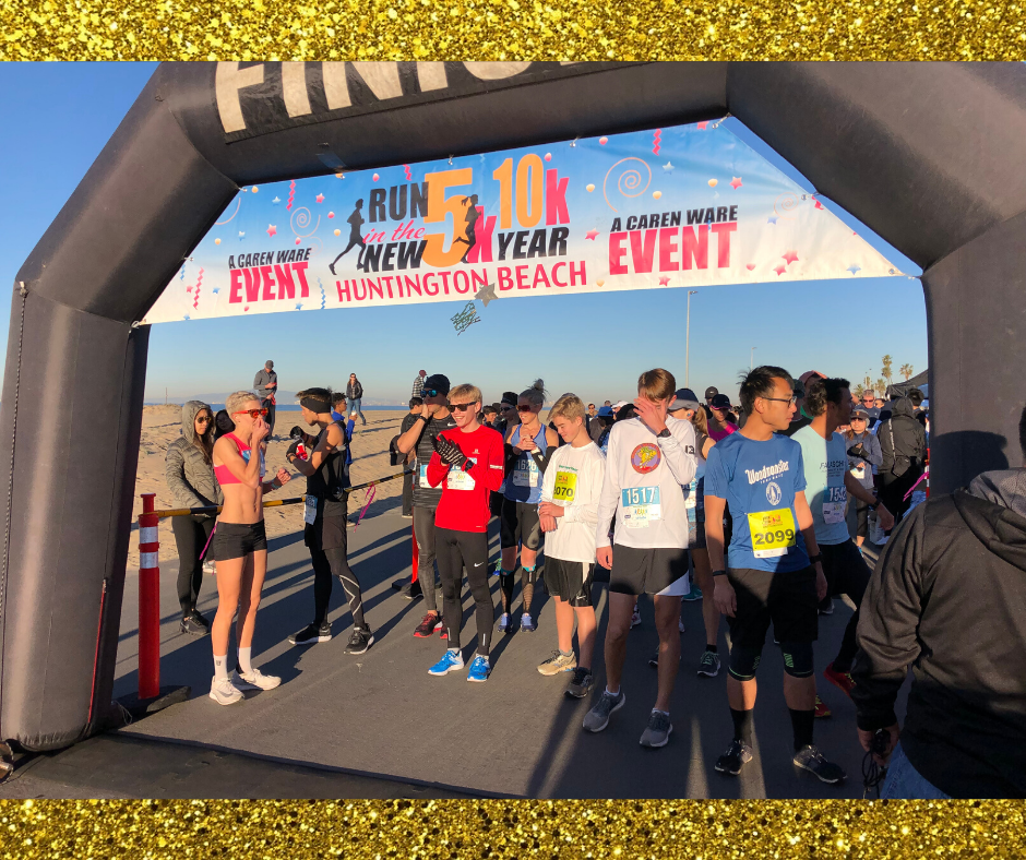 RUN IN THE NEW YEARS 5K/10K/HALF MARATHON Huntington Beach, CA 2022