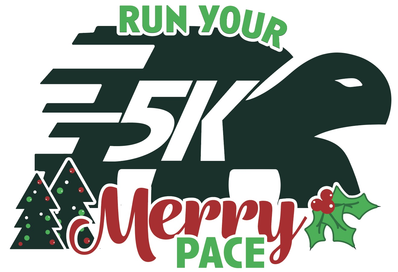 Run Your Merry Pace 5K Logo