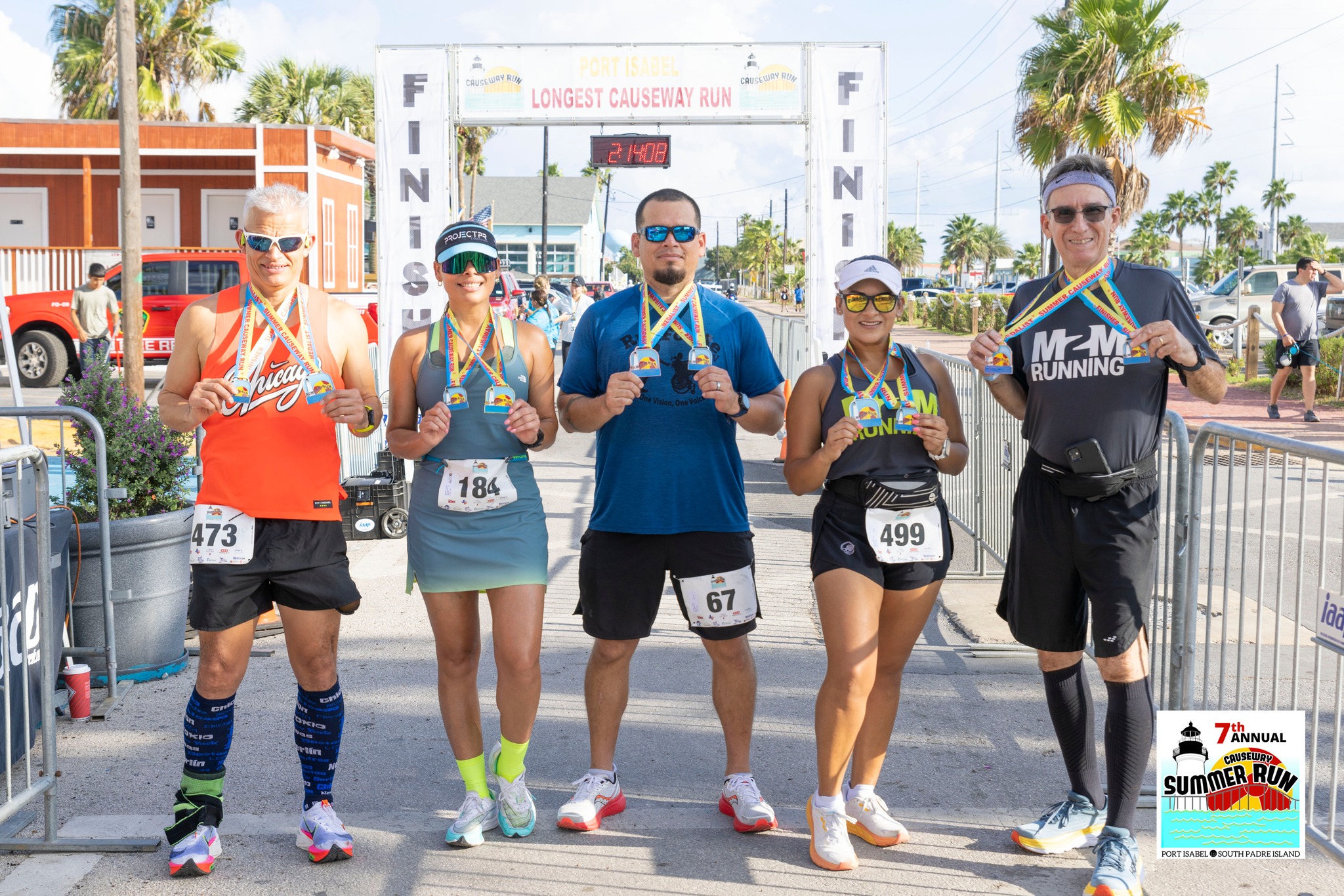 8TH ANNUAL SUMMER CAUSEWAY RUN & WALK Port Isabel, TX 2023 ACTIVE